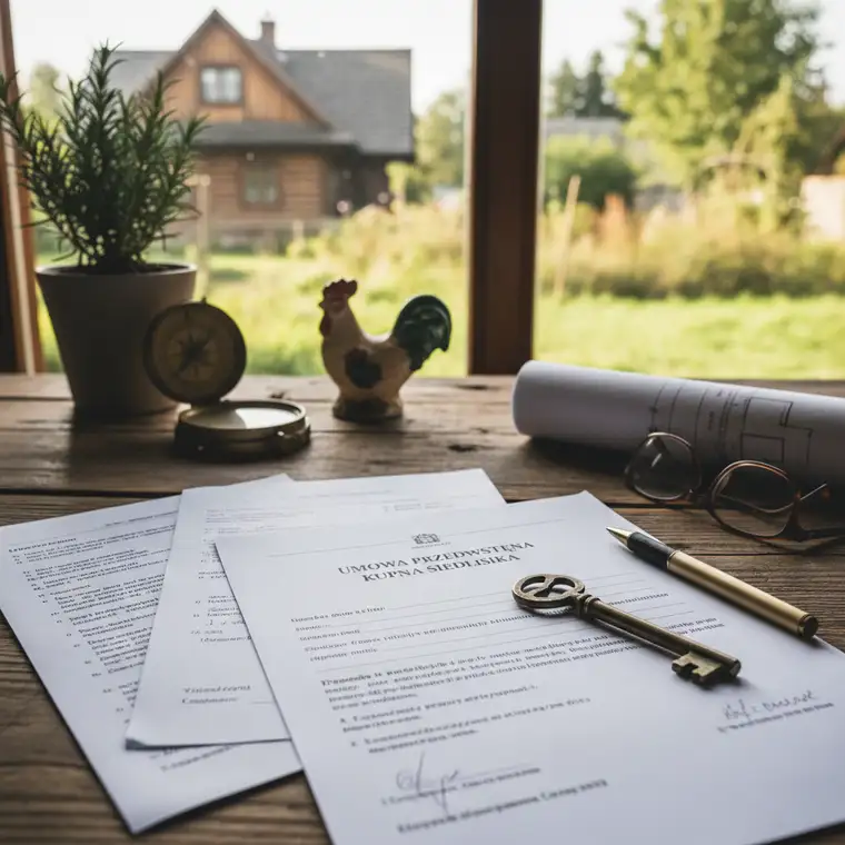 Jak bezpiecznie podpisać umowę przedwstępną kupna siedliska w 2026 roku