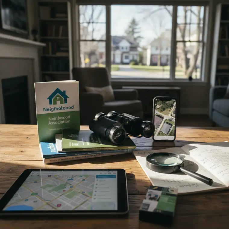 Jak sprawdzić sąsiedztwo siedliska przed zakupem bez wizyty u sąsiadów