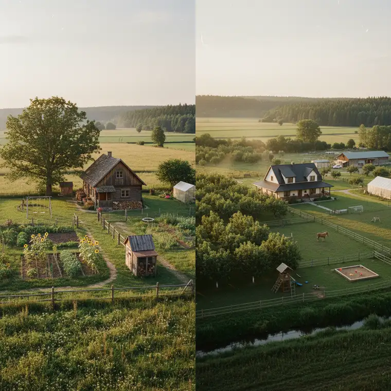 Jaką powierzchnię siedliska wybrać dla rodziny z dwójką dzieci