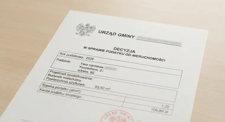 Porównanie wysokości podatku od nieruchomości w 2026 roku w mieście i na wsi - stawki za budynki mieszkalne, działki i grunty rolne