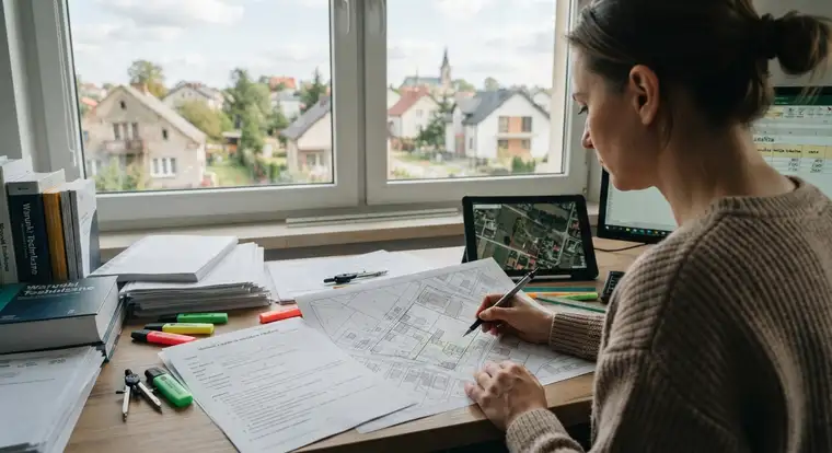 Koszt przygotowania wniosku o warunki zabudowy przez architekta - analiza urbanistyczna i dokumenty działki