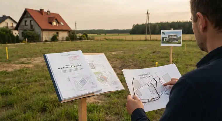 Analiza urbanistyczna i dokumenty potrzebne do wydania warunków zabudowy, gdy kupujący sprawdza działkę przed zakupem